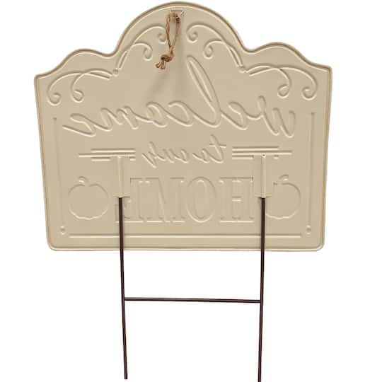 20" Welcome to Our Home Metal Yard Stake by Ashland®